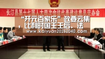 “开元百家乐”政要云集,比利时国王王后、法国总统将到现场看半决赛(图2) 开元直播